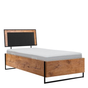 Łóżko Loft 90x200 cm młodzieżowe bez lub z pojemnikiem jednoosobowe