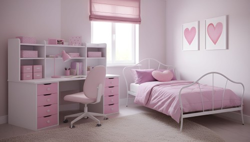 Łóżko młodzieżowe  Andżelika metalowe ze stelażem