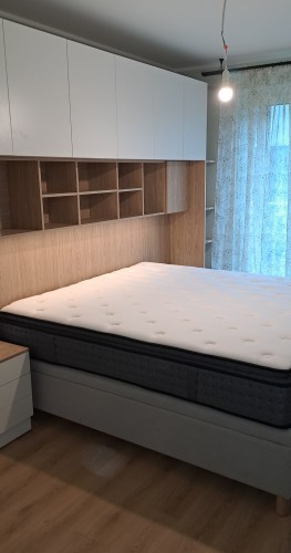 System mebli Sleep Varia ze stolikami nocnymi (fronty matowe)