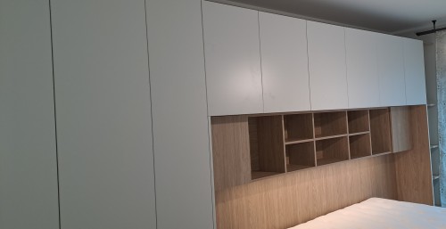 System mebli Sleep Varia ze stolikami nocnymi (fronty matowe)