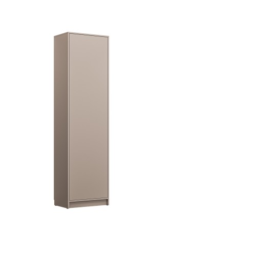 Łóżko w szafie/półkotapczan pionowy Basic 140x200 kolor Congo dwuosobowy z szafami do wyboru