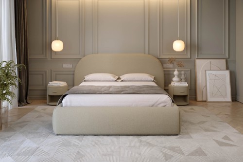 Łóżko tapicerowane z pojemnikiem 84280 RP