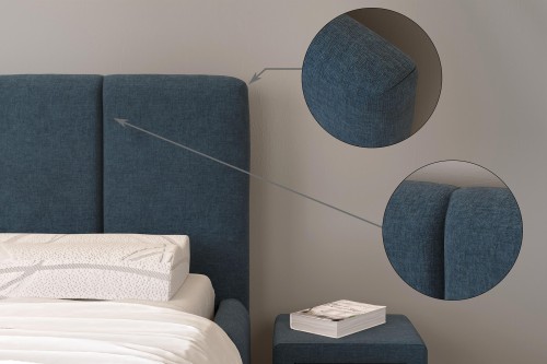 Łóżko tapicerowane z pojemnikiem 84261 RP