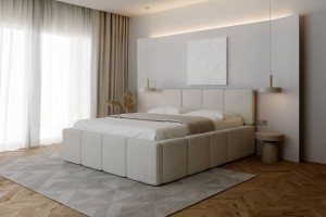 Łóżko tapicerowane 81261