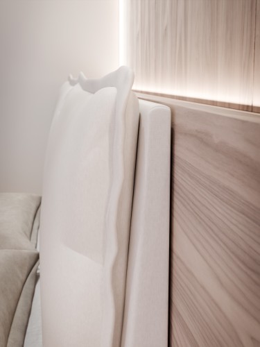 Łóżko tapicerowane Pillows