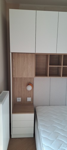 Podwieszany panel tapicerowany do korpusu wolnostojącego New Elegance SLEEP VARIA