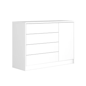 Komoda 2D4S 120 cm New York 2.0 biała
