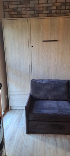 Sofa do półkotapczanu GENIUS 140 lub 160 cm rozwiązanie do małych pomieszczeń