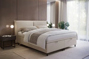 Łóżko kontynentalne Tivoli z pojemnikiem lub bez New Design