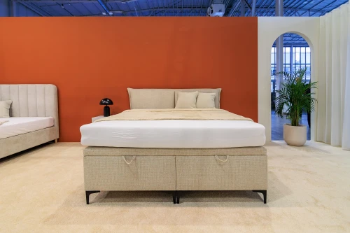 Łóżko kontynentalne Tivoli z pojemnikiem lub bez New Design