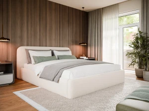 Łóżko tapicerowane Molly z pojemnikiem lub bez New Design