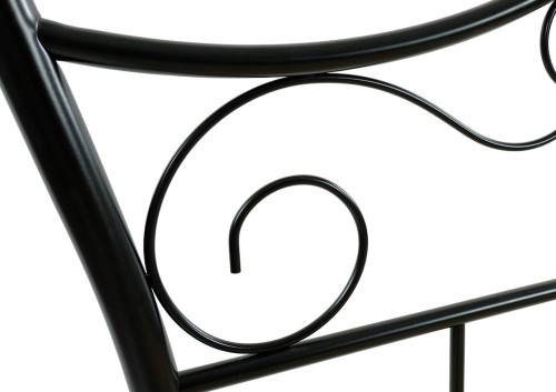 Łóżko metalowe Mirada ze stelażem