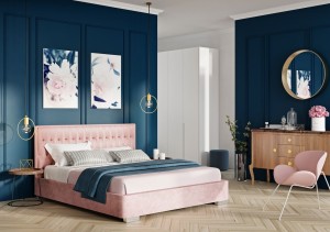 Łóżko tapicerowane Prince