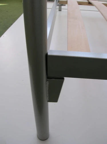 Łóżko młodzieżowe Merina metalowe ze stelażem