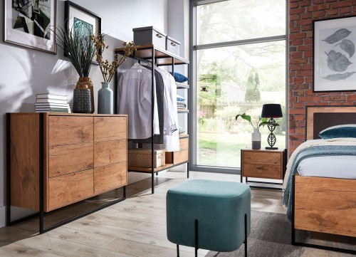 Łóżko Loft bez pojemnika lub z pojemnikiem