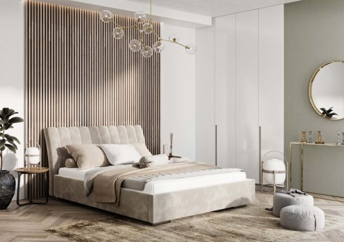 Łóżko tapicerowane Naomi Prestige