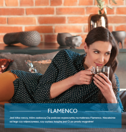 Materac Flamenco kieszeniowy  HILDING