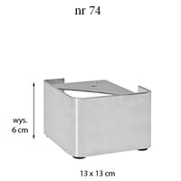 Łóżko tapicerowane Monaco z pojemnikiem lub bez