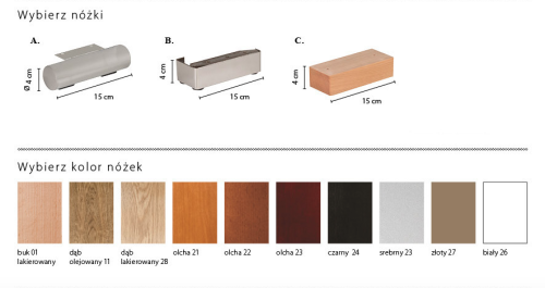 Łóżko tapicerowane Porto