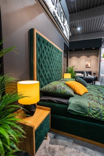 Wezgłowie 700 do łóżka kontynentalnego New Elagance