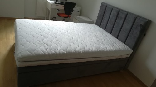 Łóżko Quaddro Vertical kontynentalne z pojemnikiem lub bez