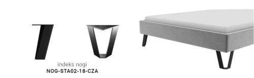 Łóżko tapicerowane 81242