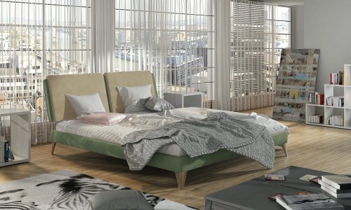 Łóżko tapicerowane 81238
