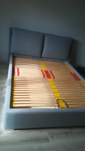 Łóżko tapicerowane Monaco z pojemnikiem lub bez