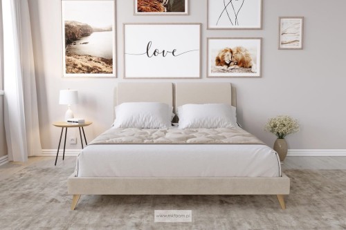 Łóżko tapicerowane 81238
