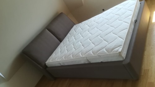 Łóżko tapicerowane Monaco z pojemnikiem lub bez