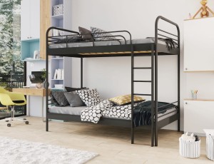 Łóżko piętrowe Bartek metalowe