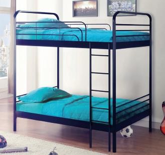 Łóżko piętrowe Bartek metalowe
