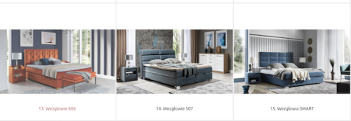 Podstawa P z pojemnikiem łóżka kontynentalnego New Elegance