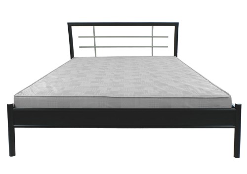 Łóżko metalowe Mira ze stelażem