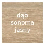 Półkotapczan poziomy Basic 90x200 | 120x200 | 140x200 kolory matowe jednoosobowy lub dwuosobowy z szafami i nadstawką do wyboru