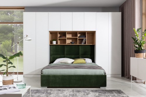 System mebli Sleep Varia fronty mat zabudowa sypialni