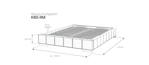 Korpus Box KBS-RM z pojemnikiem