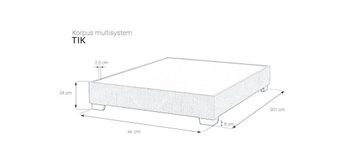 Korpus Box TIK z pojemnikiem na pościel