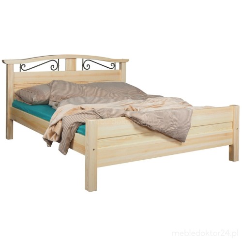 Łóżko drewniane Korfu nowy model