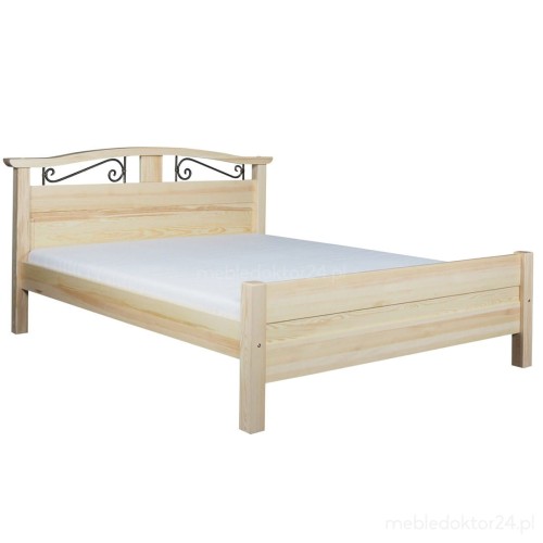 Łóżko drewniane Korfu nowy model
