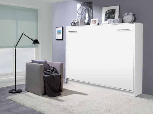 Półkotapczan poziomy Basic 90x200 | 120x200 | 140x200 kolory matowe jednoosobowy lub dwuosobowy z szafami i nadstawką do wyboru