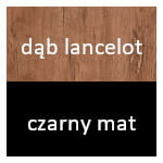 Półkotapczan poziomy Basic 90x200 | 120x200 | 140x200 kolory matowe jednoosobowy lub dwuosobowy z szafami i nadstawką do wyboru