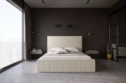 Łóżko 81249 tapicerowane