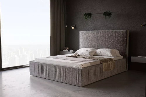 Łóżko 81249 tapicerowane