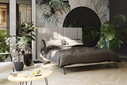 Łóżko tapicerowane 81242