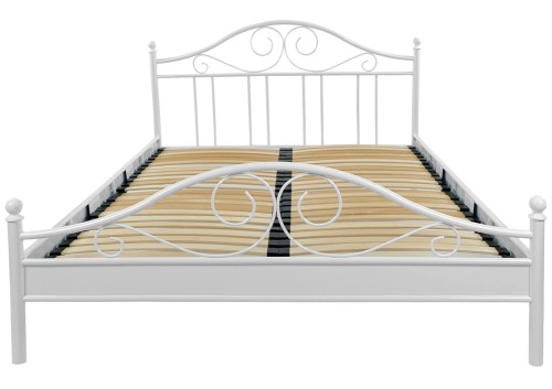 Łóżko metalowe Antic ze stelażem