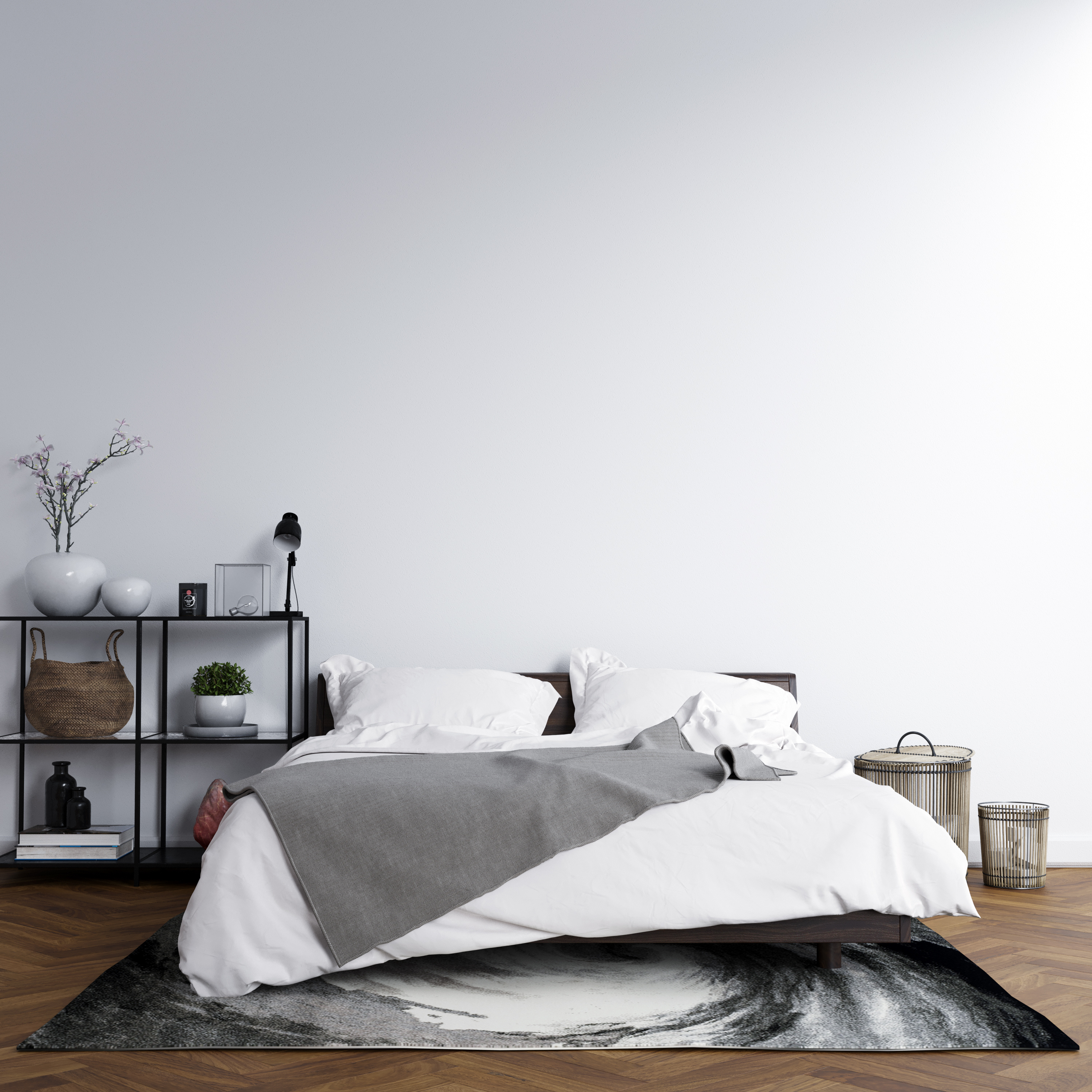 łóżko z pojemnikiem