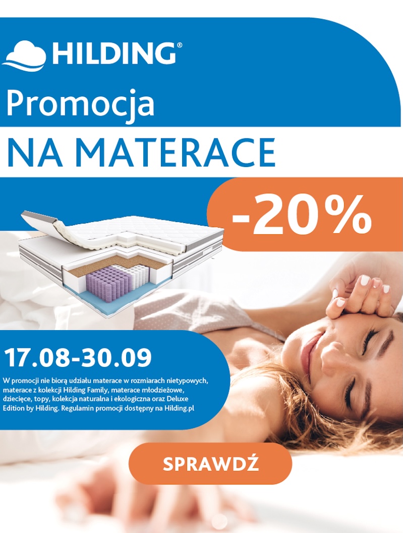 Promocja materace Hilding