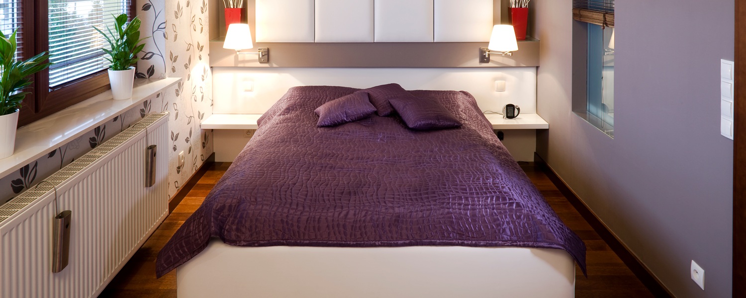 Pomysł na małą sypialnię