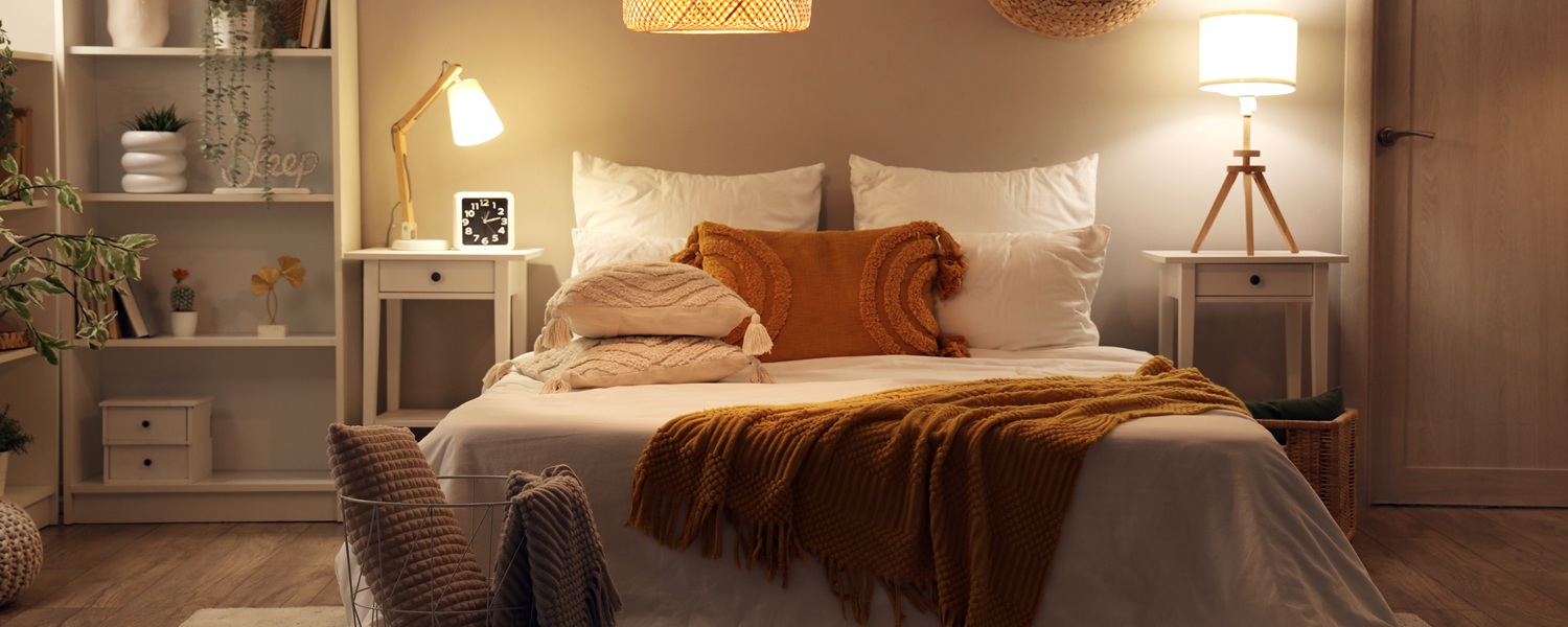 Odpowiednie światło w sypialni